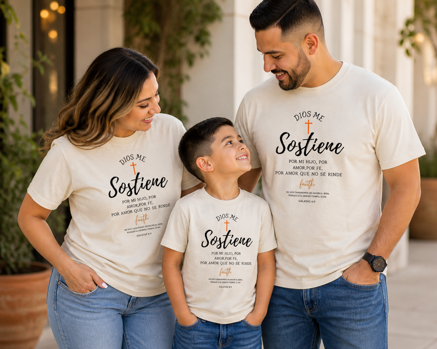 Sostiene Kids Shirt | Christian Special Needs Shirt | Faith & Strength Tee | Isaiah 41:10 | Inspirational Kids Tee